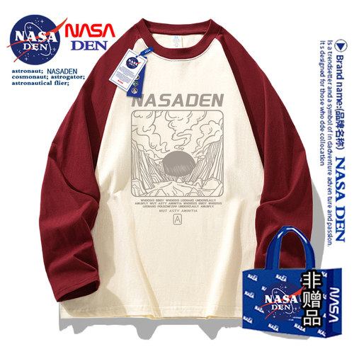 NASA联名百搭潮流青少年T恤衫