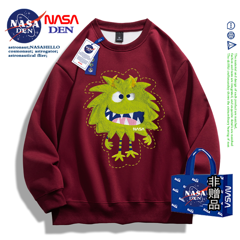 NASADEN休闲宽松卫衣小众简约