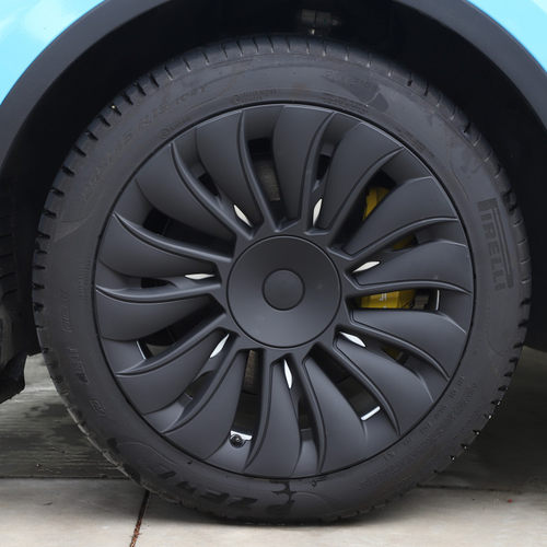 适用于特斯拉Model Y 19寸全包边轮毂盖 改装轮毂罩 保护圈装饰丫