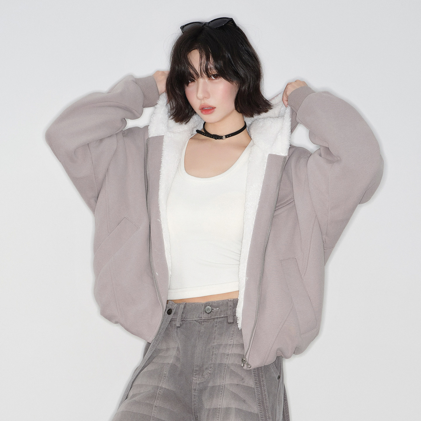 万有引力博物馆 毛绒内里连帽棉服女冬季宽松棉袄中性风棉衣外套,女装/女士精品,棉衣/棉服,淘宝优惠券,粉丝福利购,淘宝优惠卷