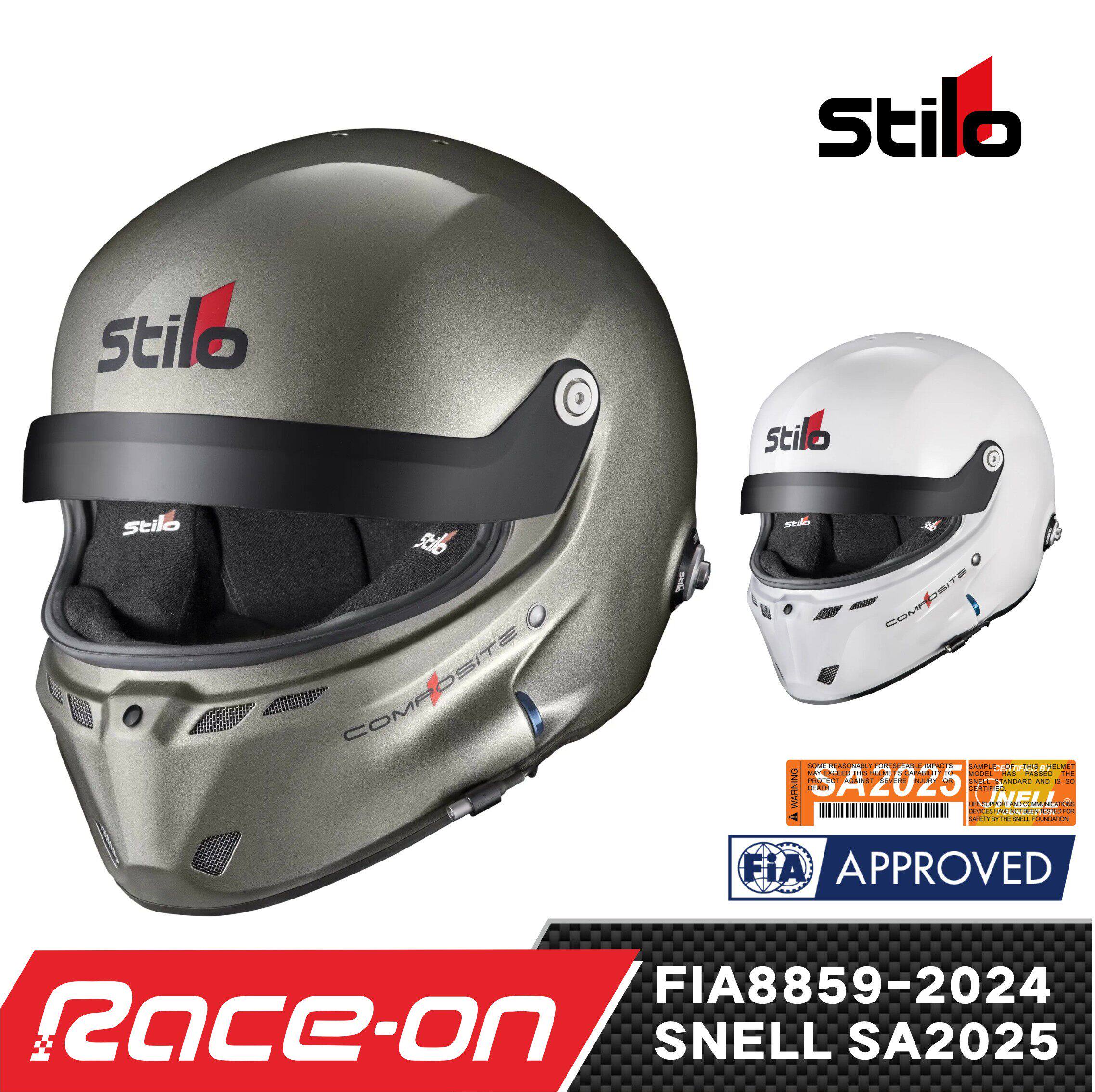 2026 STILO ST6GT COMPOSITE FIA8859-2024SA2025双新认证头盔