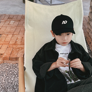 儿童帽子纯棉男童全封口鸭舌帽亲子棒球帽中大童幼儿韩国帽韩版潮