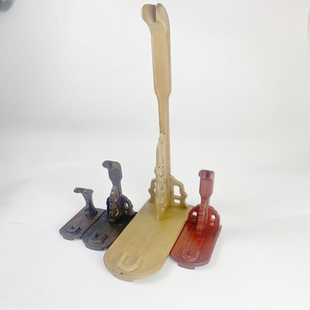 鹅头冷兵器架斜立式实木刀剑展示架鸡翅木架红木龙泉汉唐剑摆放