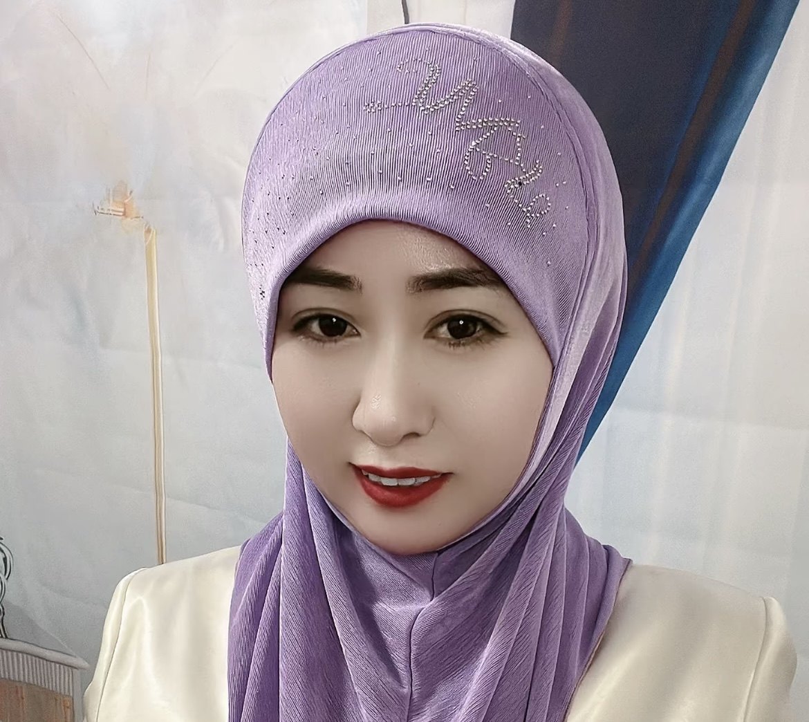 新款软脸纱巾长款绕巾手工盖头帽舒适轻薄中老年人包头巾回