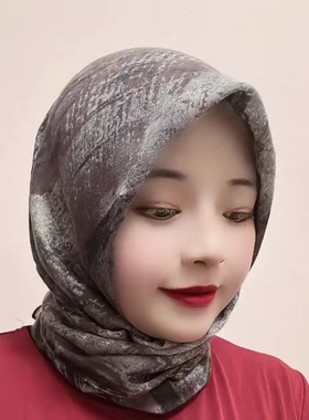 新款羊绒网红大方巾冬季防风保暖头巾包头巾披肩盖头90.90