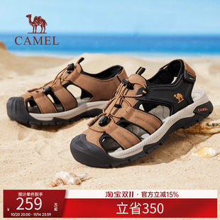 透气沙滩鞋 新款 百搭休闲凉鞋 户外溯溪鞋 骆驼女鞋 休闲凉鞋 2025夏季