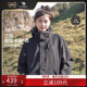骆驼三合一冲锋衣男女同款 可拆卸内胆两件套防雨防风透气登山服