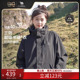 骆驼三合一冲锋衣男女同款 可拆卸内胆两件套防雨防风透气登山服