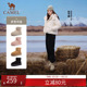 加绒加厚雪地靴女户外休闲防滑保暖厚底棉鞋 骆驼运动鞋 女冬季