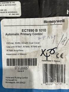 EC7890B1010 欢迎询价 优势现货 Honeywell 霍尼韦尔