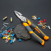 金阳强力偏芯省力钢丝钳 多功能10寸电工钳省力偏芯老虎钳压线钳