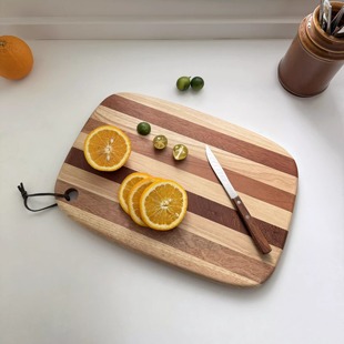 实木菜板无漆免蜡抗菌防霉橡胶木砧板厨房案板切菜板辅食水果砧板