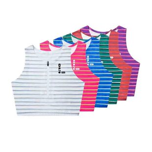 零阻力运动训练马拉松田径体考紧身背心短裤分体套装女子接力队服