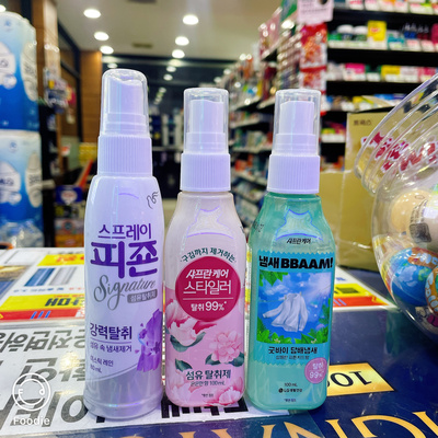 韩国直邮 碧珍喷雾柔顺剂花香衣物除皱去除异味防静电持久留香