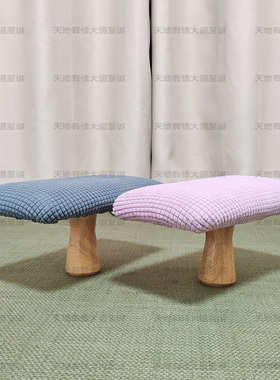 现代支踵实木金刚跪坐凳冥想凳禅修诵经凳静坐凳独脚凳正坐凳子