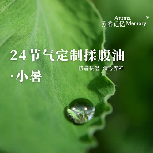 AM芳香记忆 | 24节气揉腹油 循时养生  欢迎进群 打造气血美人