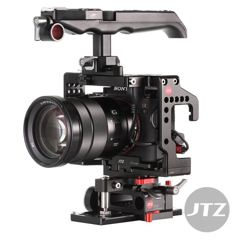 JTZ DP30兔笼套件单反微单兔笼电控摄影摄像套件适用A9 A73 A74
