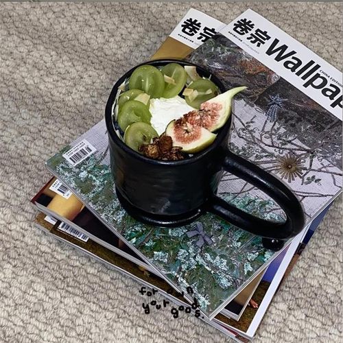 FYOGS｜简约不规则手捏陶瓷杯马克杯