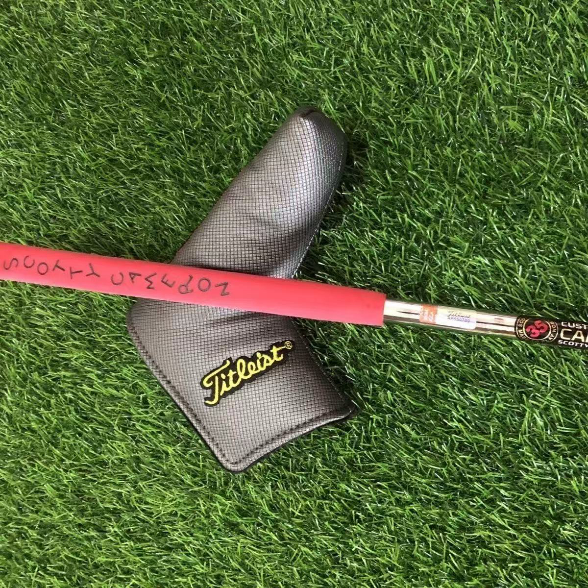 高尔夫球杆推杆2.0三点银色经典杆golf putter现货一字送杆套握把