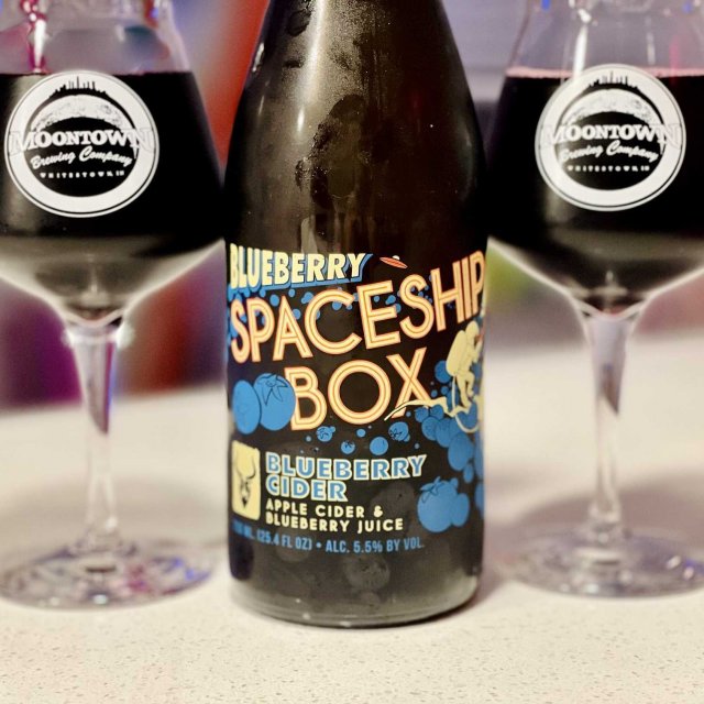 酸厂|美国 迷信 新款 飞船盒子  蓝莓味 苹果酒 Mead 精酿啤酒