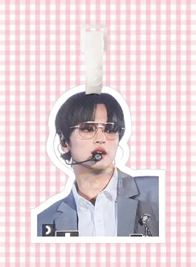 钥匙扣NCT周边挂件登机灿礼物挂饰坠吊牌书包可爱背包行李牌李楷