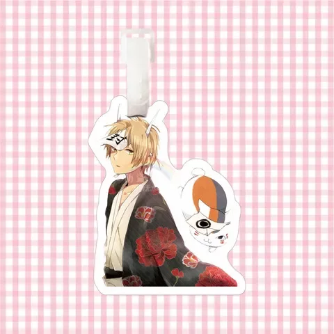 书包挂件夏目友人帐娘口三三猫咪老师行李牌动漫周边贵志礼物挂饰