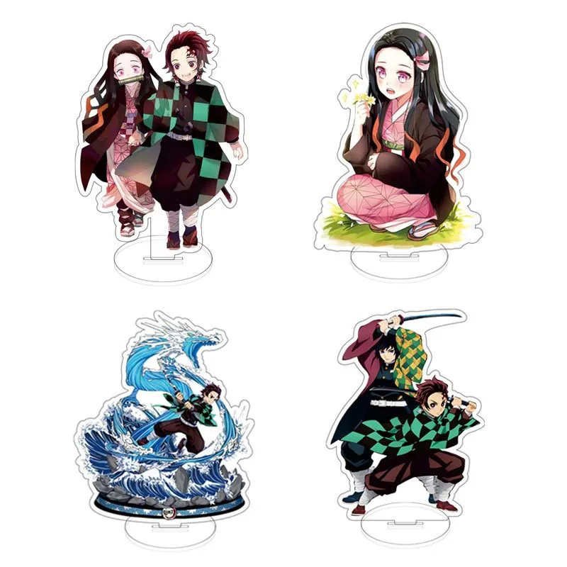 鬼灭之刃大立牌 灶门炭治郎 我妻善逸 灶门祢豆子 亚克力立牌现货