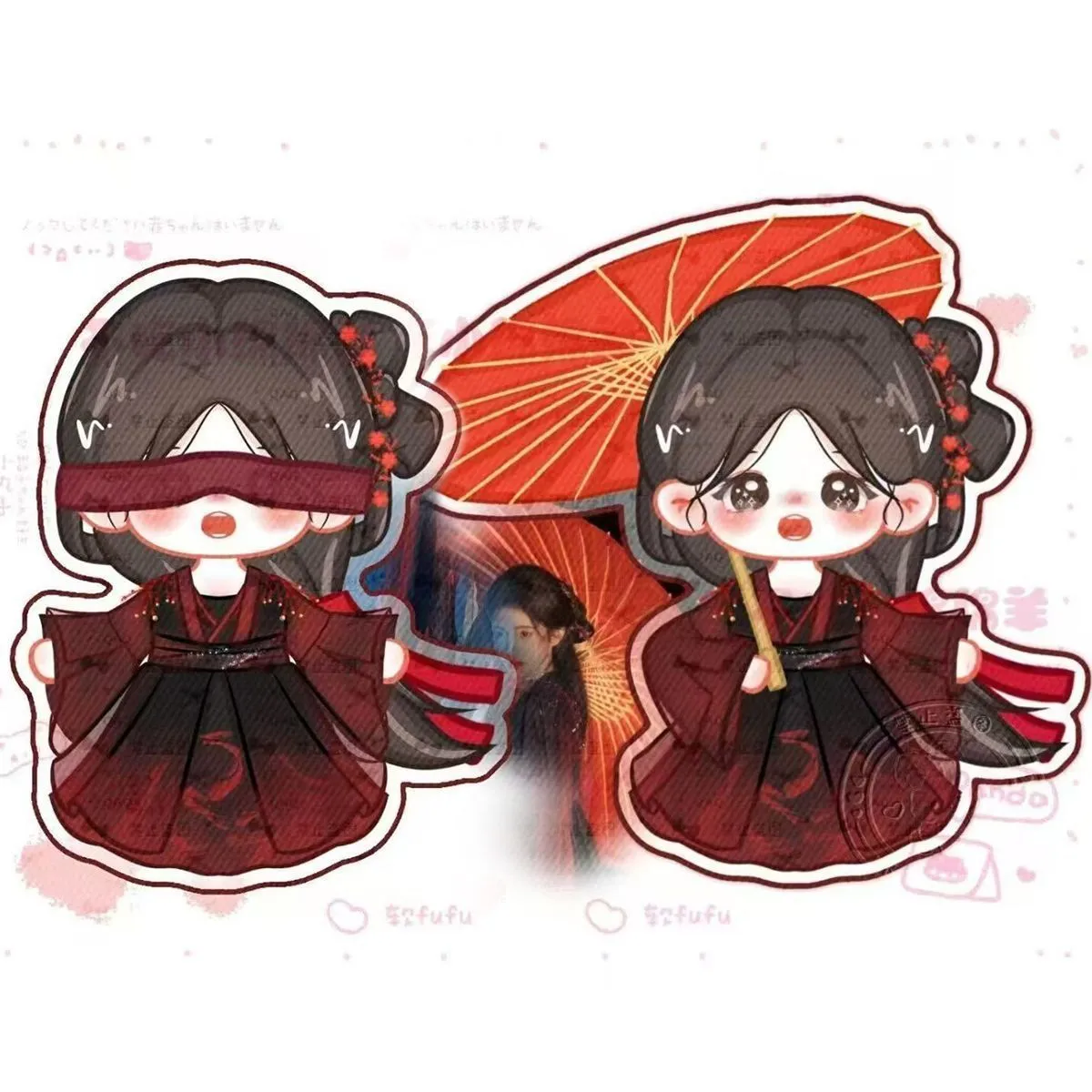 原创鞠婧祎立牌钥匙扣周边古装造型亚克力版奇妙夜应援pp立牌礼物