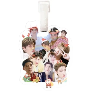 以书包钥匙扣挂饰坠挂件诠释行李牌吊牌BKPP背包你的心周边我的爱