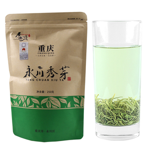 2025新茶雀顶永川秀芽明前绿茶烘青重庆特产毛峰浓香散装 250g 袋装