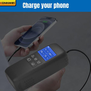 汽车应急电源二合一SA500 Automatic Indicators Car Tire Pump