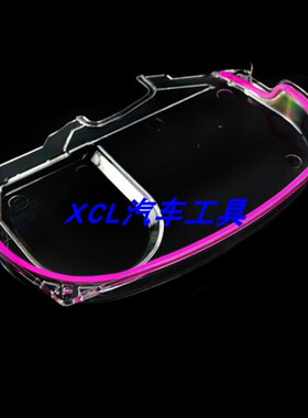 改装皮带轮盖4G63正时齿轮罩EVO 9 轻量化发动机透明齿轮罩