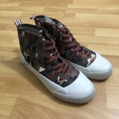 RUBBER MID AIGLE艾高户外帆布休闲鞋 PT男女情侣百搭高帮板鞋