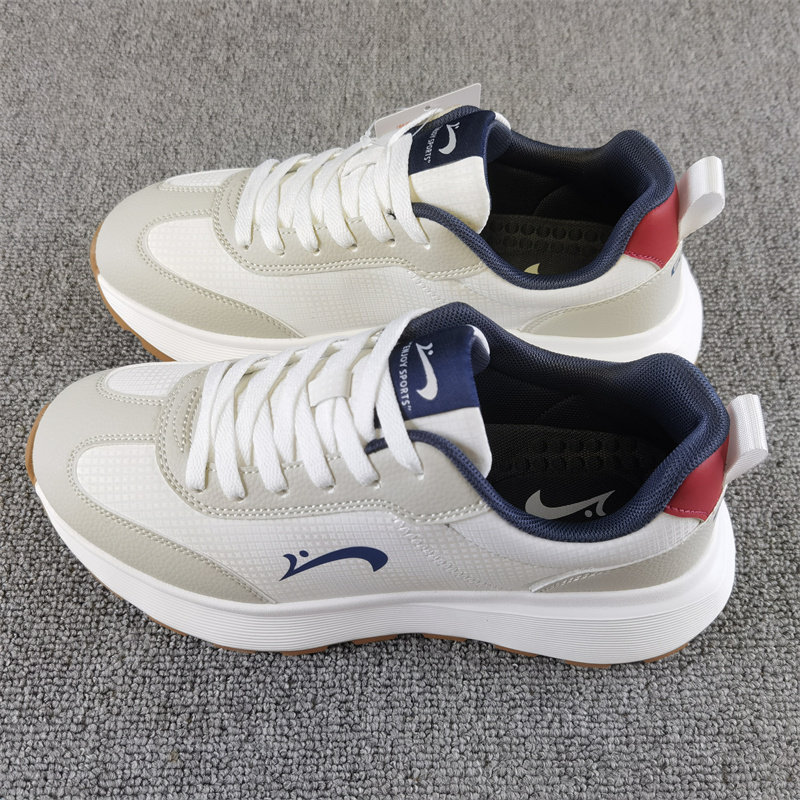 贵人鸟男鞋2025冬季新款男士低帮平底轻便耐磨潮流运动休闲跑步鞋