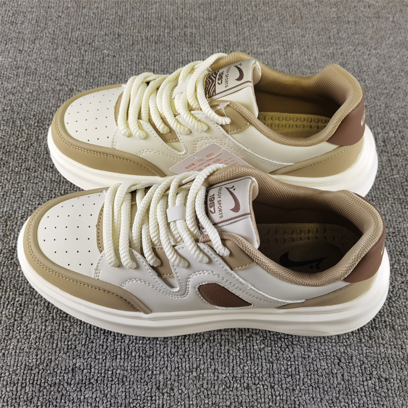 贵人鸟男鞋2025春季新款透气低帮轻便软底耐磨运动休闲跑步鞋板鞋