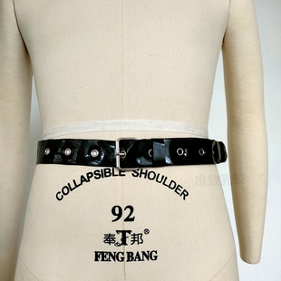 Latex 纯天然乳胶皮带腰带柔软光滑厚1.5mm黑色多色订做定做定制