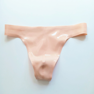 乳胶光滑肉色男士内裤定制定做