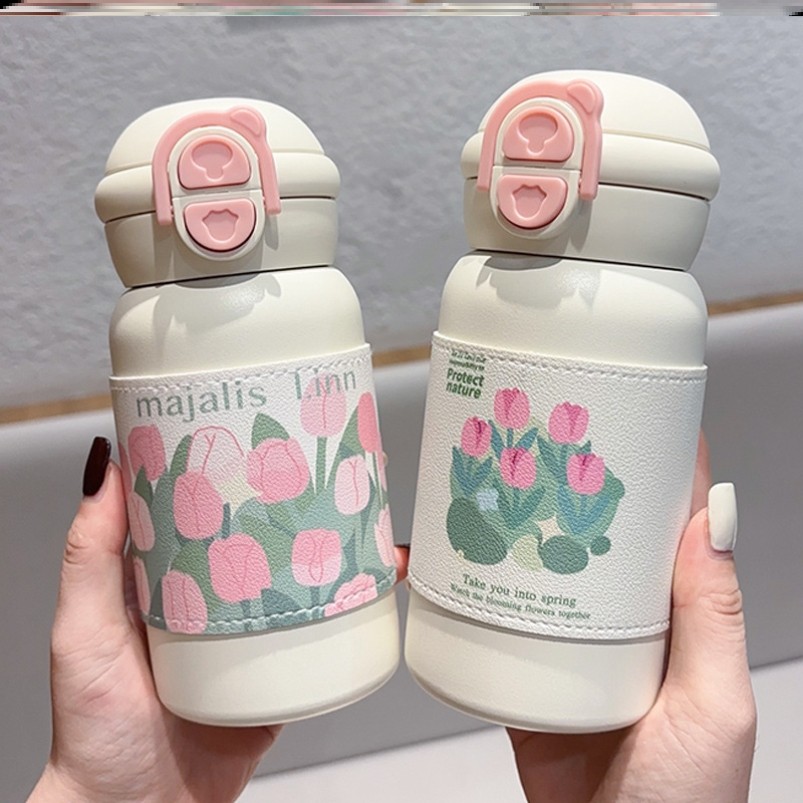 保温杯咖啡杯户外小男孩女孩外出携带老式经典焖茶泡茶情侣迷你