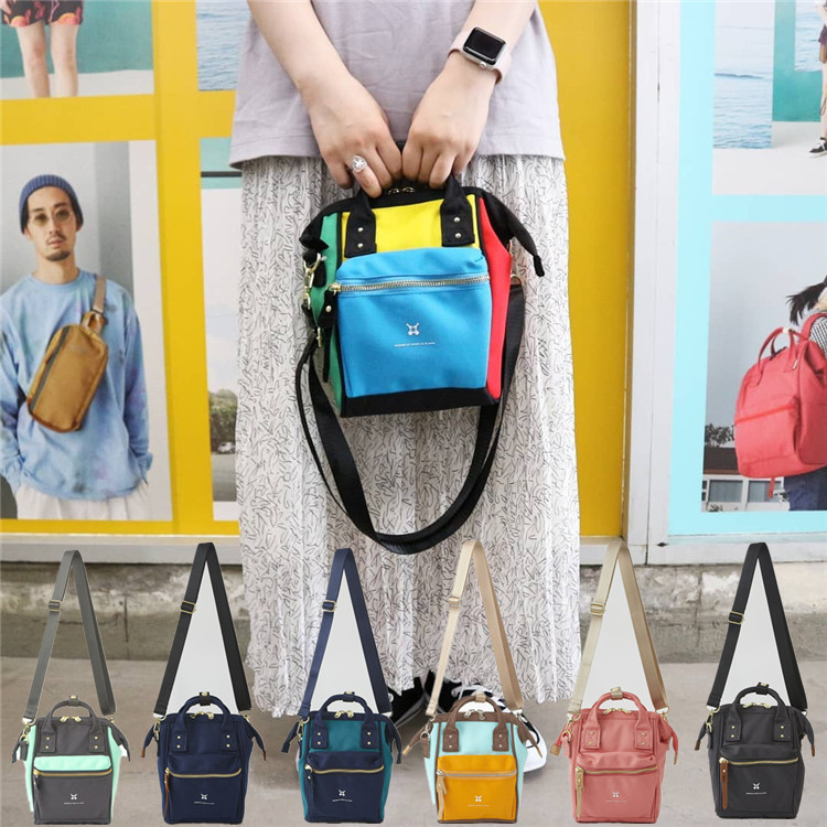 日本单肩背包ins女包防水斜挎包
