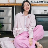 鹿与飞鸟「唤醒多巴胺」一衣N穿 7339 舒适棉廓形量感四色休闲衬衫