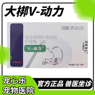 大梆V-动力宠物猫咪狗狗消化不好肠胃蠕动胃动力不足营养补充剂