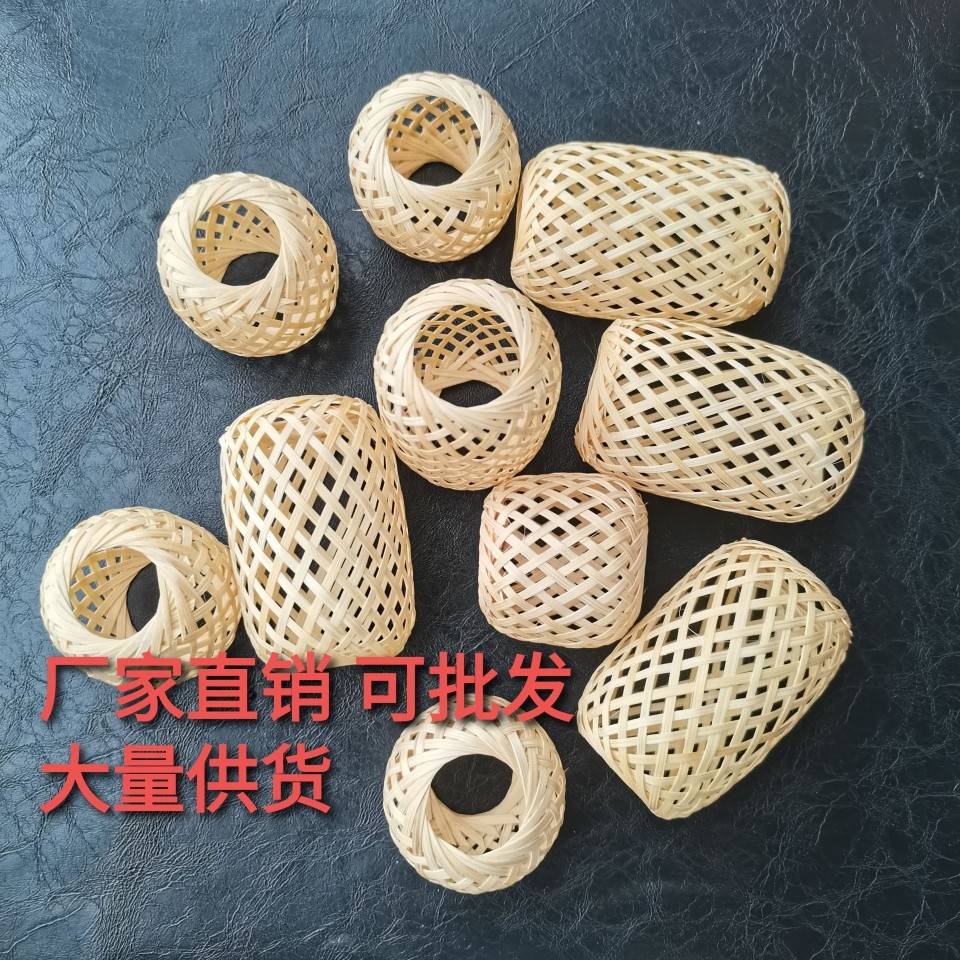 暑假非遗Diy竹编材料包龙舟小灯笼迷你端午竹编竹片竹篾材料包