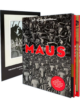 英文原版 Maus I & II Paperback Box Set 鼠族 普利策获奖漫画 40周年纪念版 英文版 进口英语原版书籍