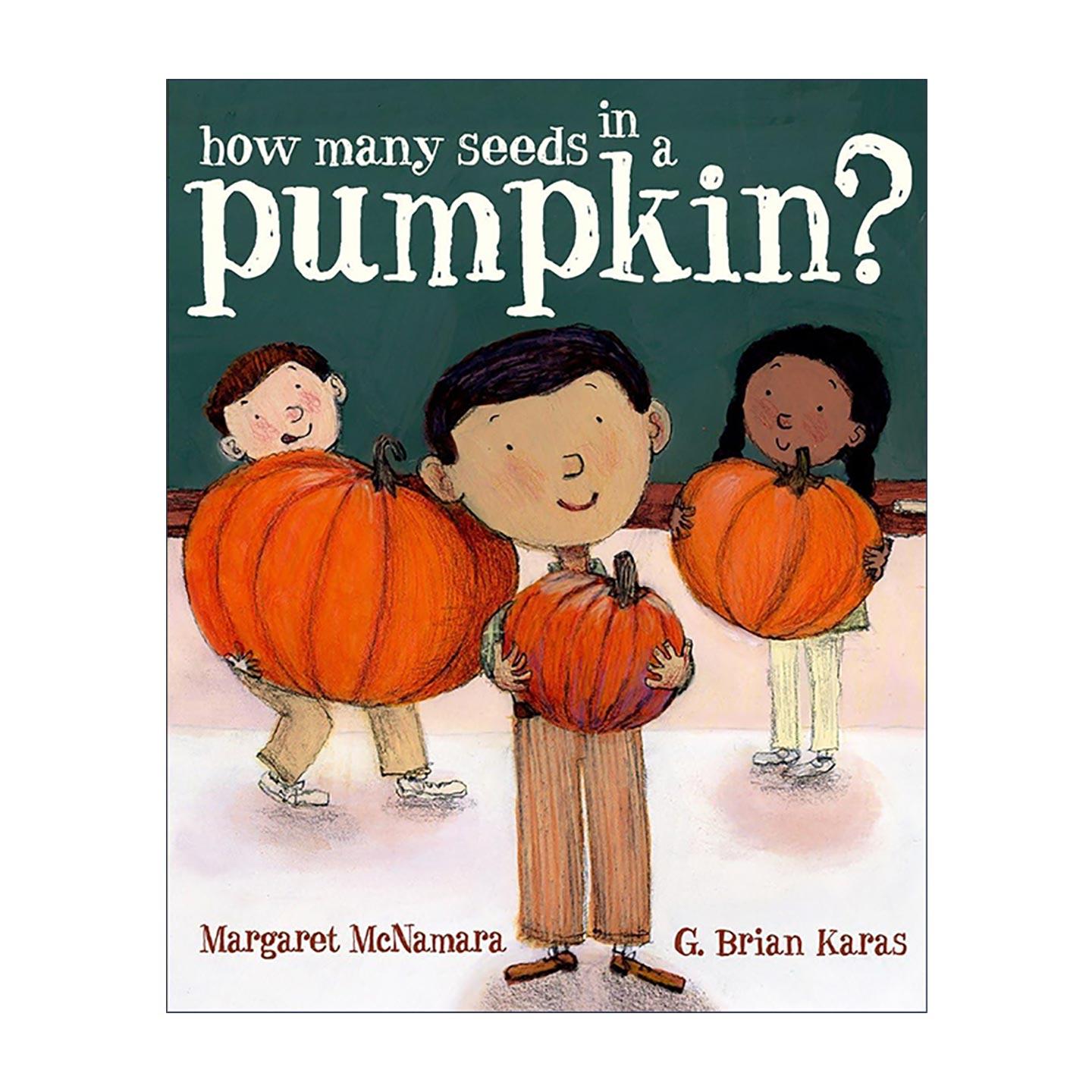 英文原版 How Many Seeds in a Pumpkin Mr.Tiffin's Classroom Series 蒂芬老师的课堂系列 一个南瓜里有多少颗种子 儿童精装教育