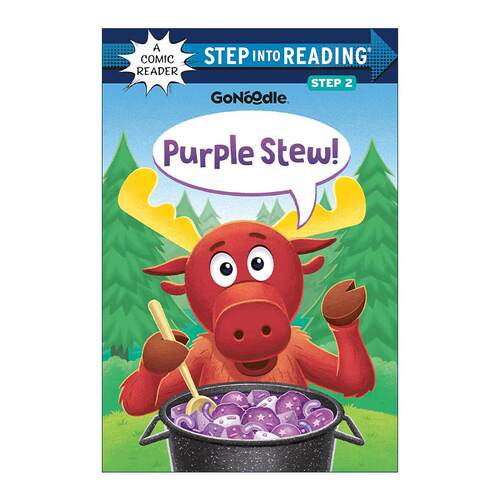 英文原版 Step into Reading 2 Purple Stew GoNoodle 紫色的炖肉 兰登经典分级读物 英文版 进口英语原版书籍