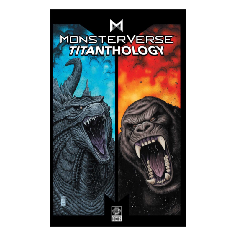 Monsterverse Titanthology Vol 1 哥斯拉大战金刚 怪兽宇宙第1卷 书籍/杂志/报纸 漫画类原版书 原图主图