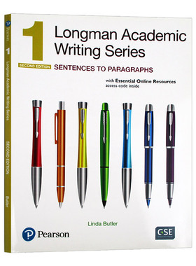朗文学术写作系列1 从句子到段落 Longman Academic Writing Series 1 Sentences to Paragraphs 英文原版大学教辅