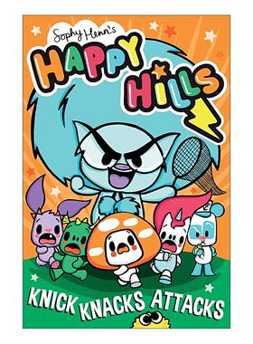 英文原版 Knick-Knacks Attacks 怪玩意儿的袭击 快乐山系列 儿童幽默全彩漫画小说 英文版 进口英语原版书籍