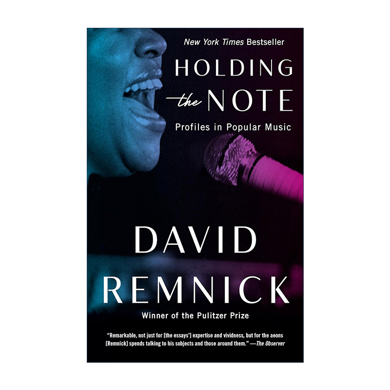 英文原版 Holding the Note 手持音符 流行音乐中的人物形象 历史 David Remnick 英文版 进口英语原版书籍