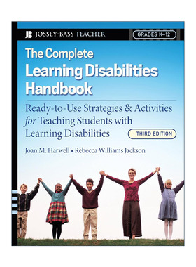 英文原版 The Complete Learning Disabilities Handbook 学习障碍手册 学习障碍学生的教学策略与活动 英文版 进口英语原版书籍